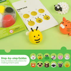 Pivsem sculpting tools and colors enable imaginative crafts for home or classroom.