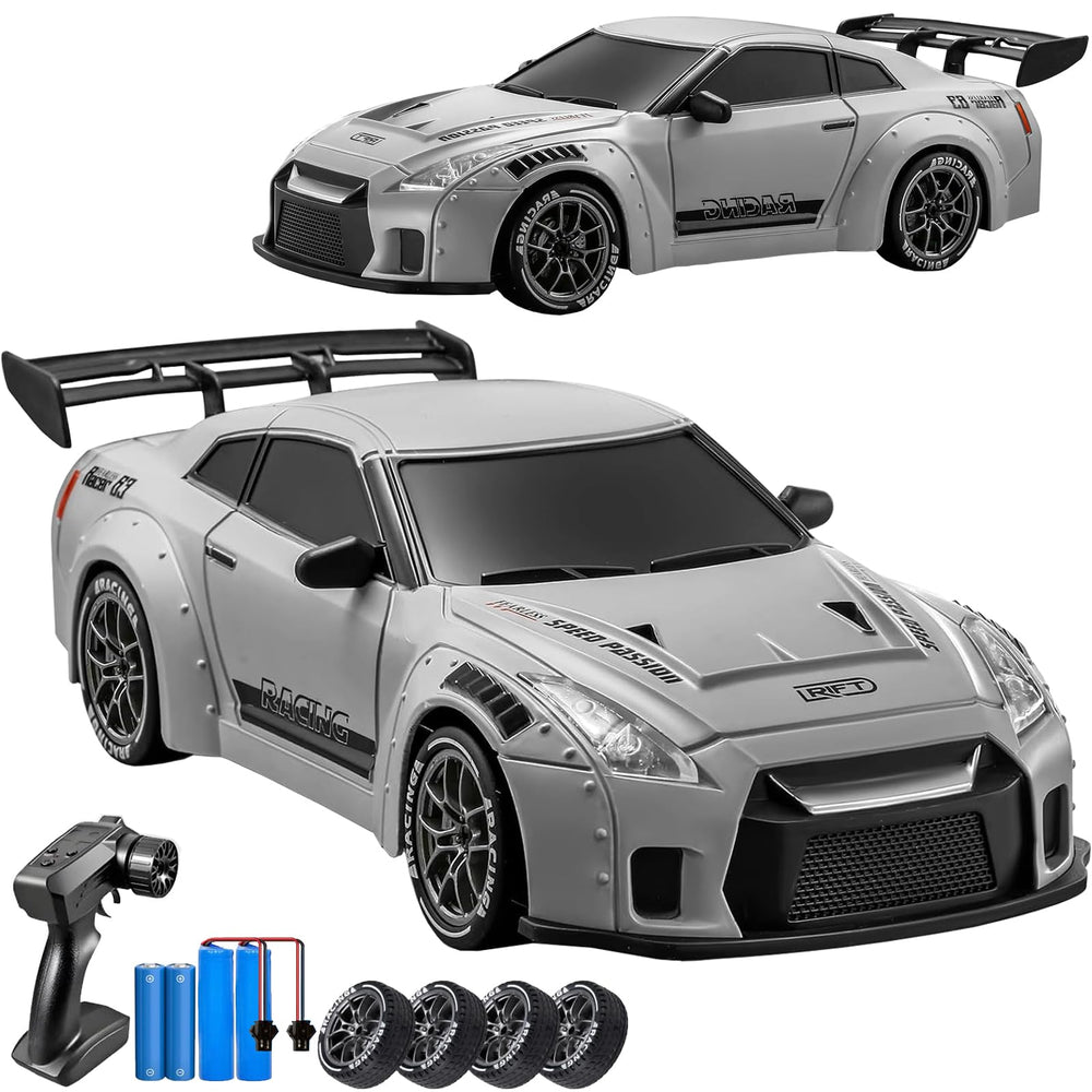 PIWIJOY RC Drift Car 1:24 scale ideal for indoor practice.