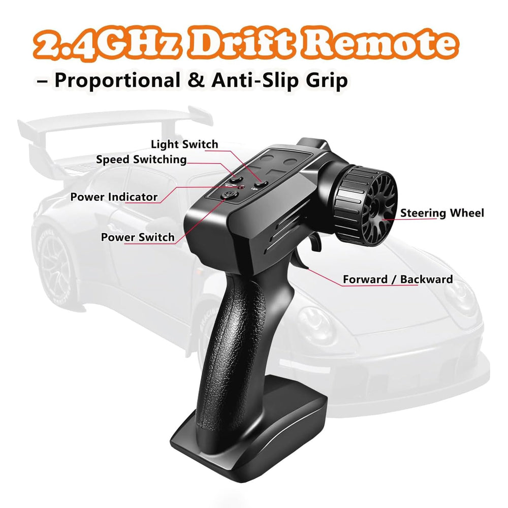 PIWIJOY 4WD performance for stable handling and drifting