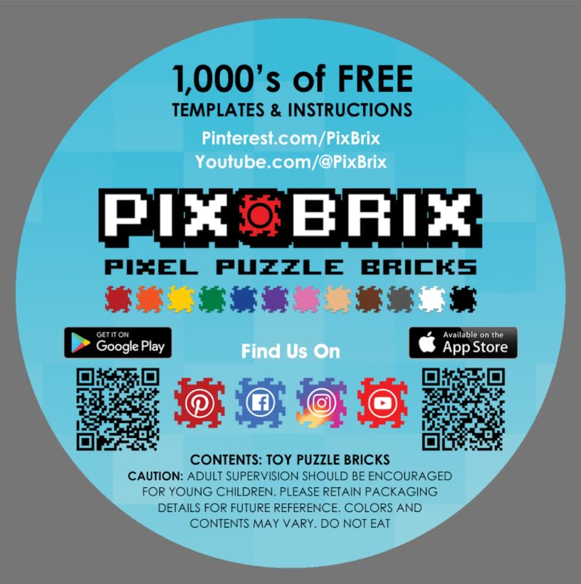 Pix Brix makes a thoughtful STEM gift for ages 6 and up.