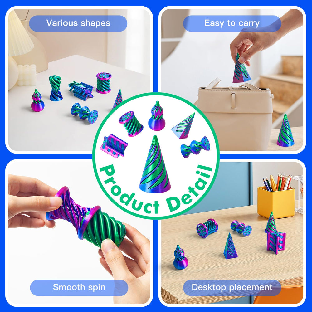 PIXATA Pyramid Pass-Through Toy promotes curiosity and desk decoration.