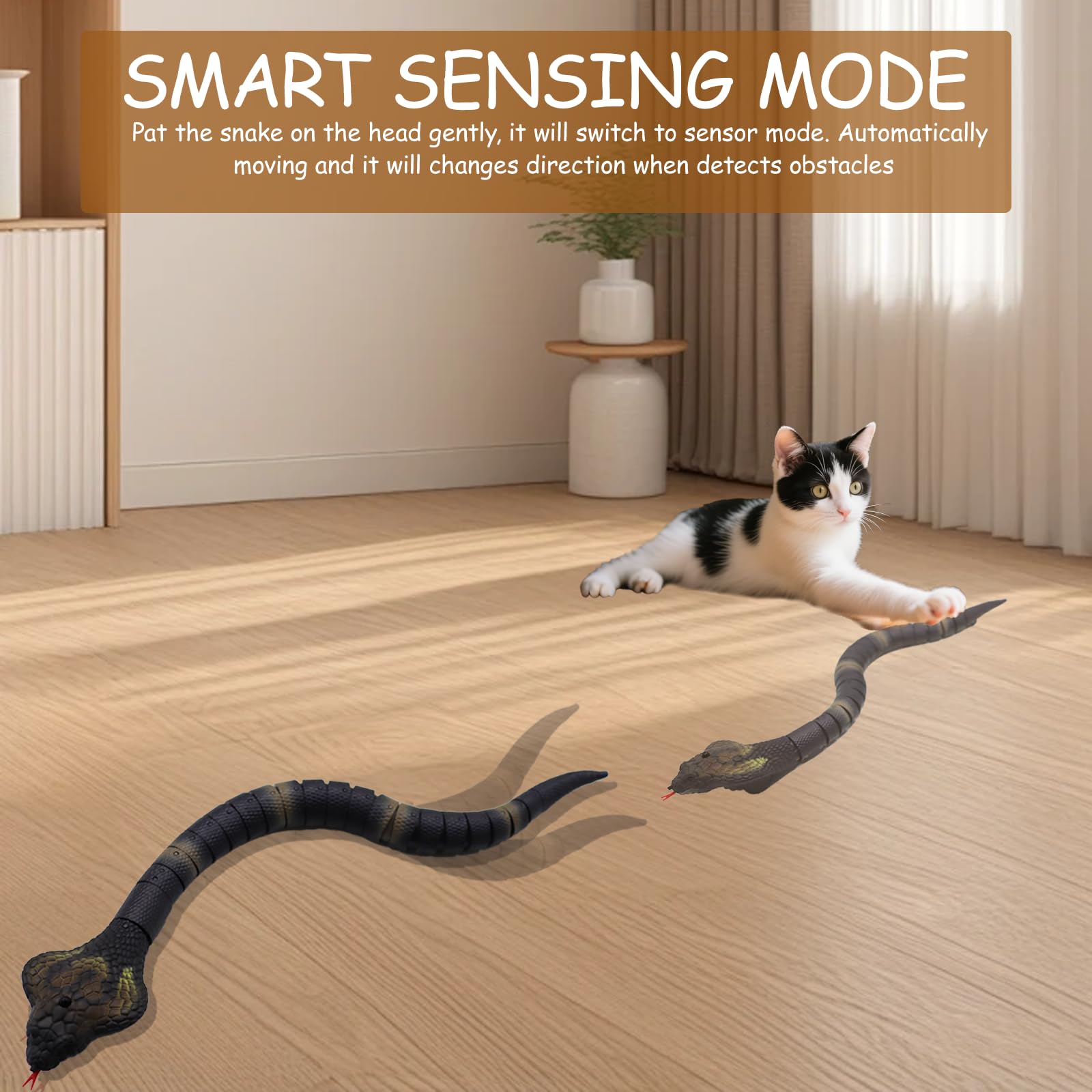 Pixibond snake USB charging ensures quick power and more playtime.