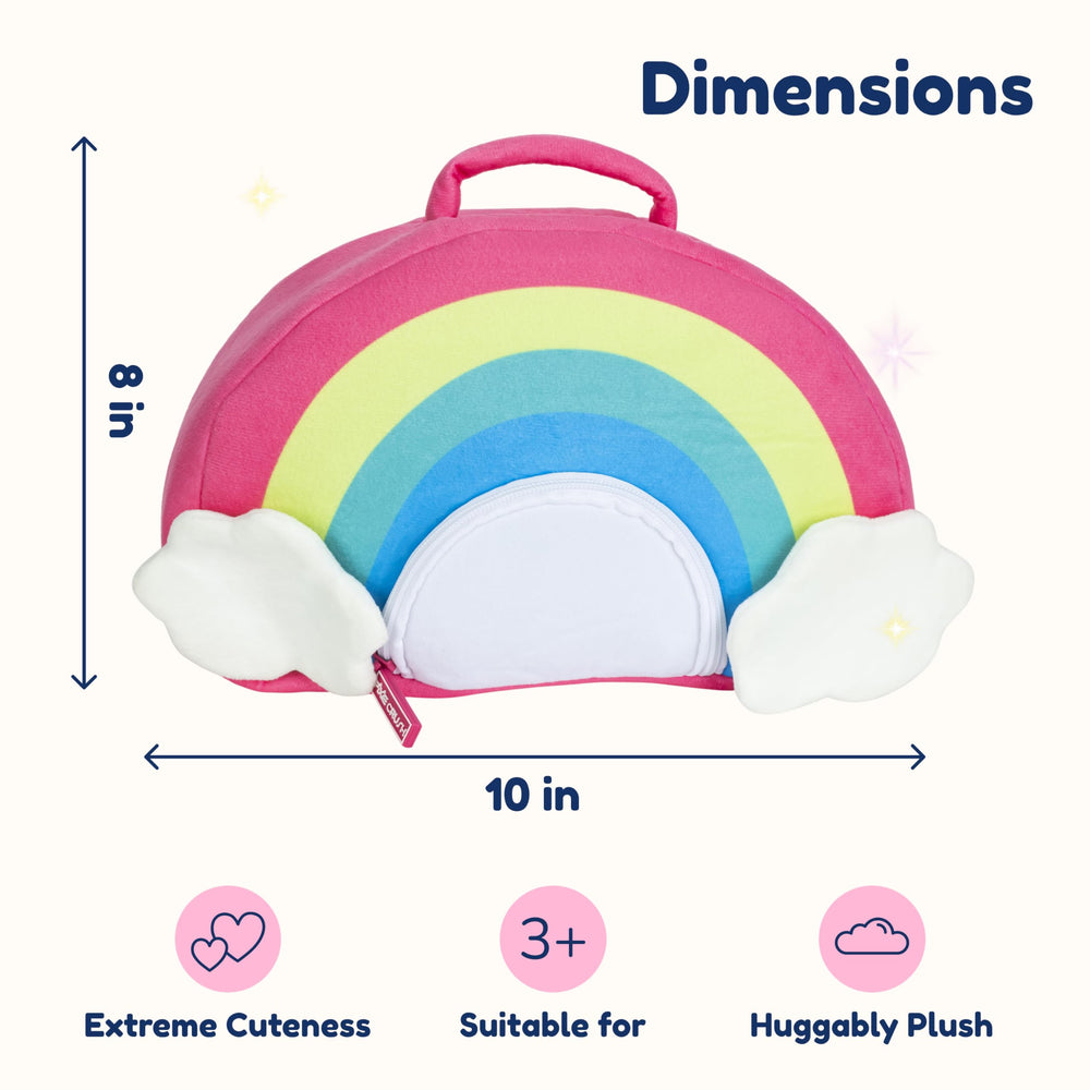 PixieCrush kittycorn plush, cozy companion ideal for hugs and quiet time.