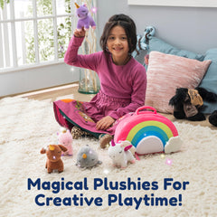 PixieCrush puppycorn plush toy, soft and durable for bedtime stories and gentle play.