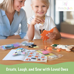 Pixiestytch six stuffed animal projects pack ready for imaginative sewing adventures