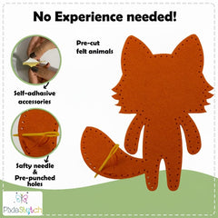 Pixiestytch step-by-step manual and video guide enable independent progress