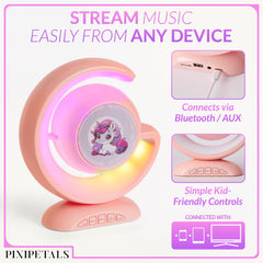 PixiPetals portable design for travel, sleepovers, and backyard performances
