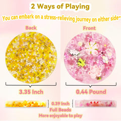 Pixnest picky pad yellow butterfly detail offers calming tactile focus