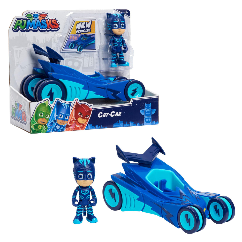 PJ Masks Catboy Cat-Car vehicle ready for speedy pretend chases.