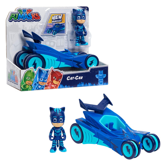 PJ Masks Catboy Cat-Car vehicle ready for speedy pretend chases.