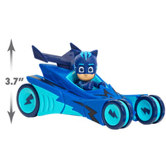 Catboy sits in the driver seat for action-packed playtime.