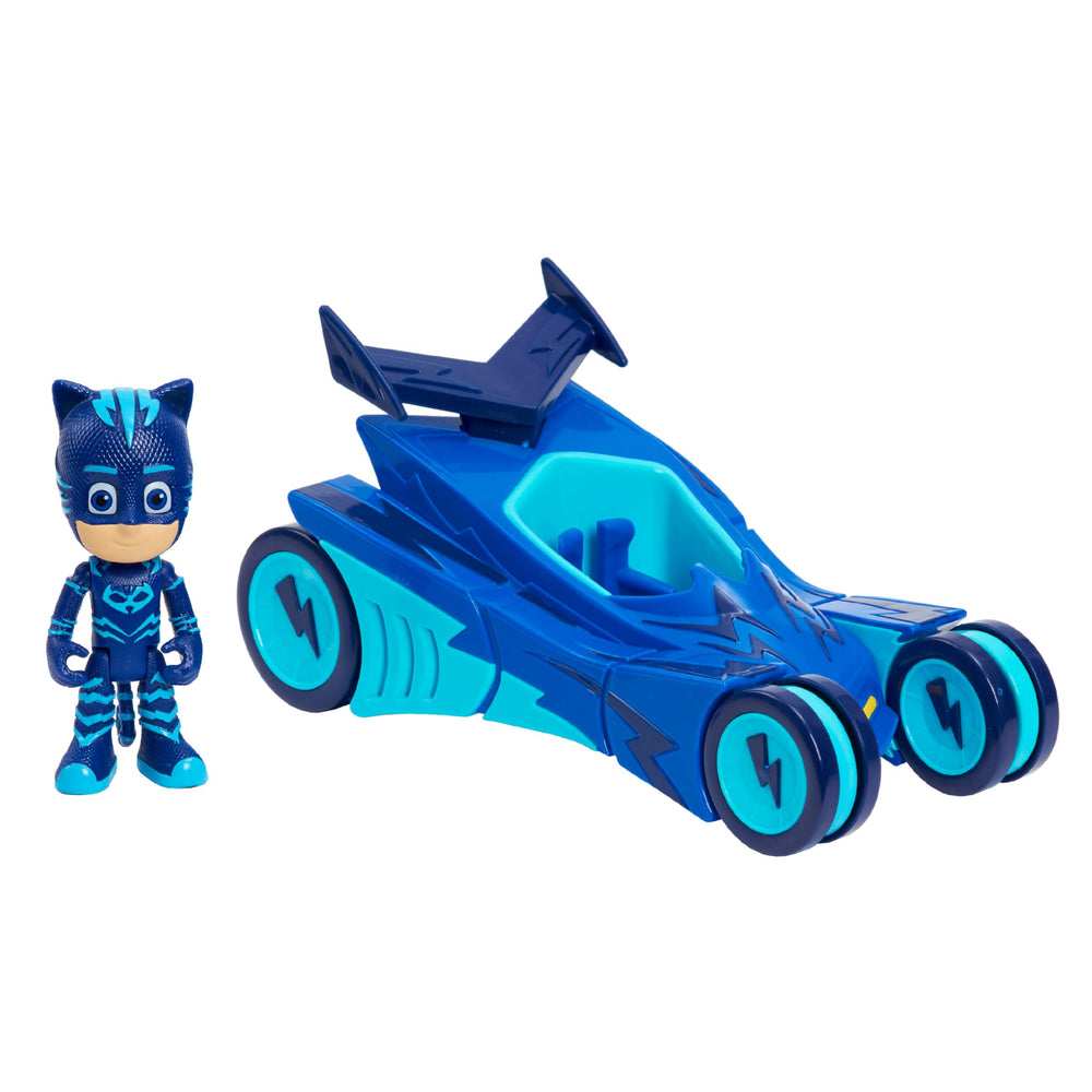 Free-rolling wheels promote classic race-and-rescue play.