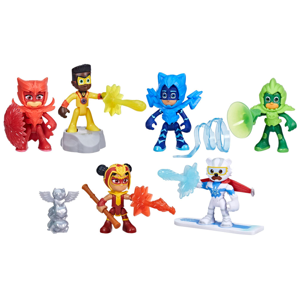 PJ Masks Power Heroes Owlette figure for soaring rescue play and storytelling.