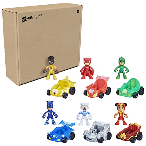 PJ Masks Power Heroes figures lineup for action play
