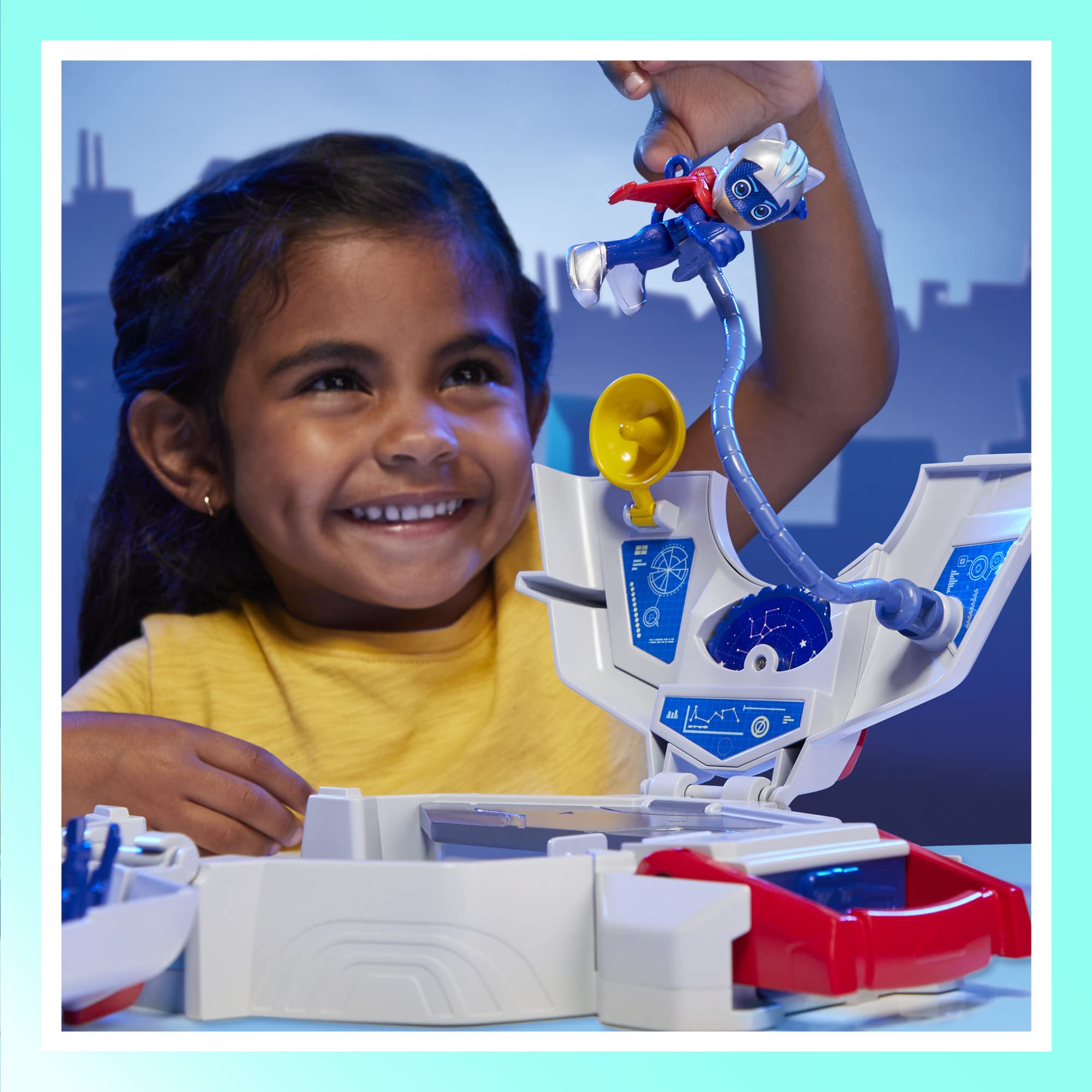 Spacewalk tether accessory for PJ Masks Power Q playset imagination