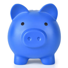 PJDRLLC large piggy bank in unbreakable plastic, built to endure daily use