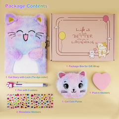 PJDRLLC stickers sheet adds playful decor to diary entries.