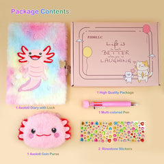 PJDRLLC Stickers pack shown with diary, sparks creativity and page personalization.