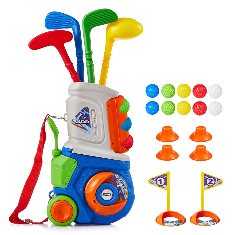 PJG Toddler Golf Set cart design for easy transport