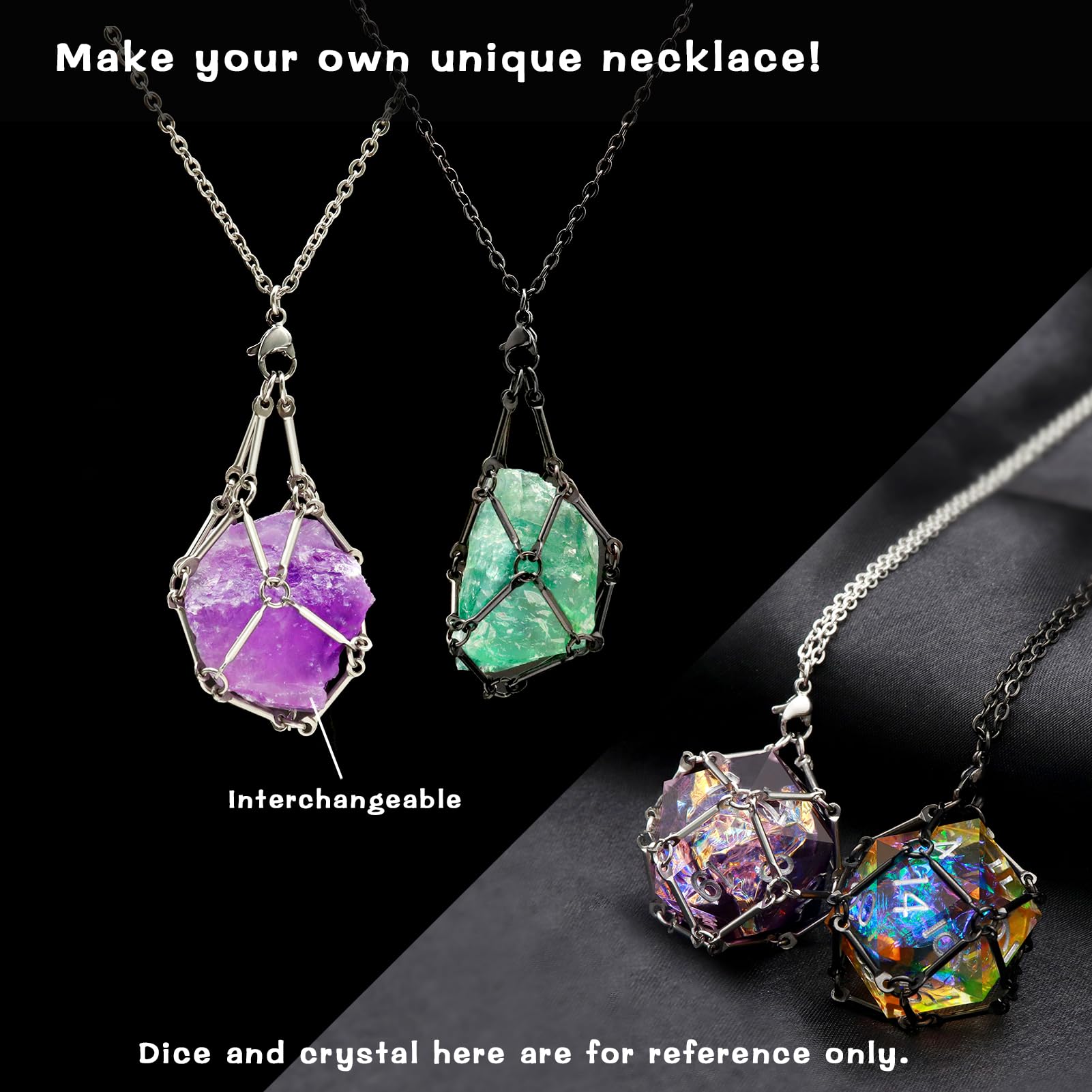 PJOY DND D20 necklace ideal Valentine’s Day or birthday gift