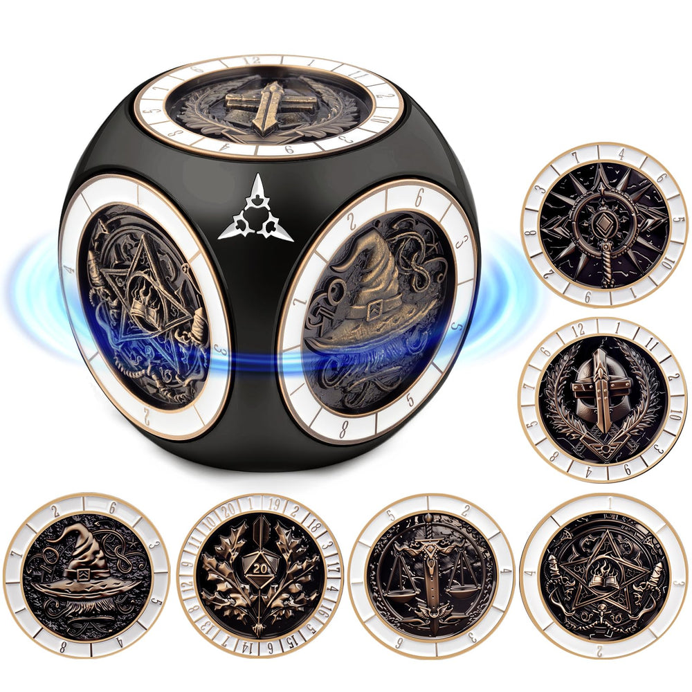 PJOY display-worthy dice for collection, display, or gifting to gamers.