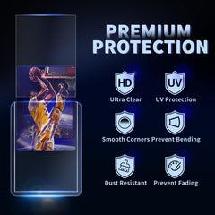 PJU 200 hard sleeve outside view showing clear protection for cards.