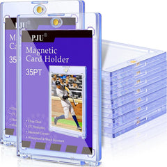 PJU 30ct magnetic card holder base view showing secure fit for trading cards.