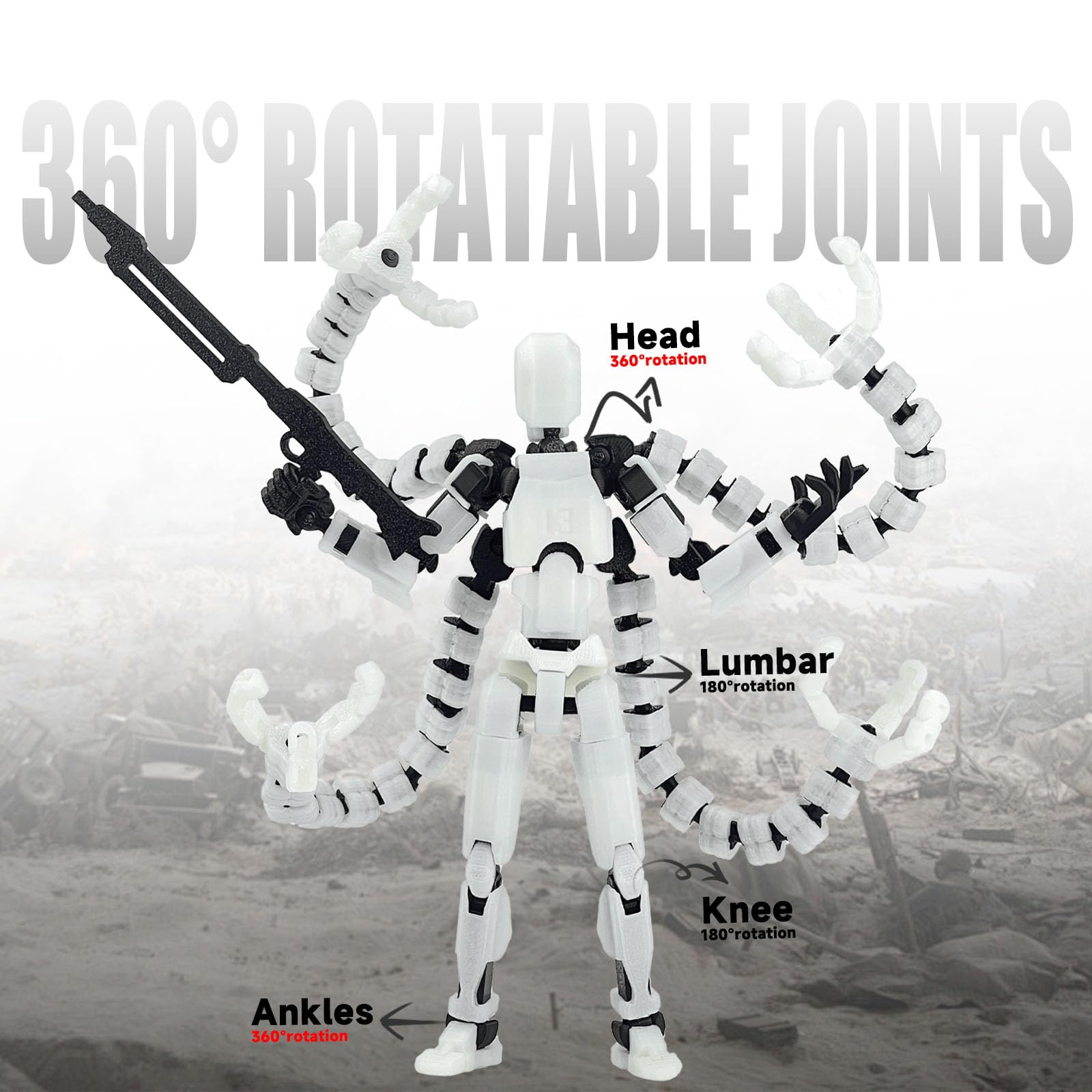 PkghoKids T13 3D printed PETG material ensures durable build.