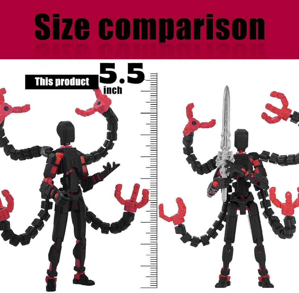 Pkghokids T13 3D printed PETG build with durable, vibrant color.