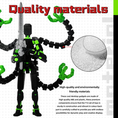 PkghoKids T13 adjustable pedestal provides stable desktop decoration.