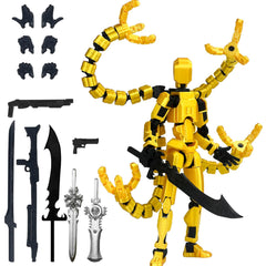 PkghoKids T13 fully articulated figure front for dynamic posing and display.
