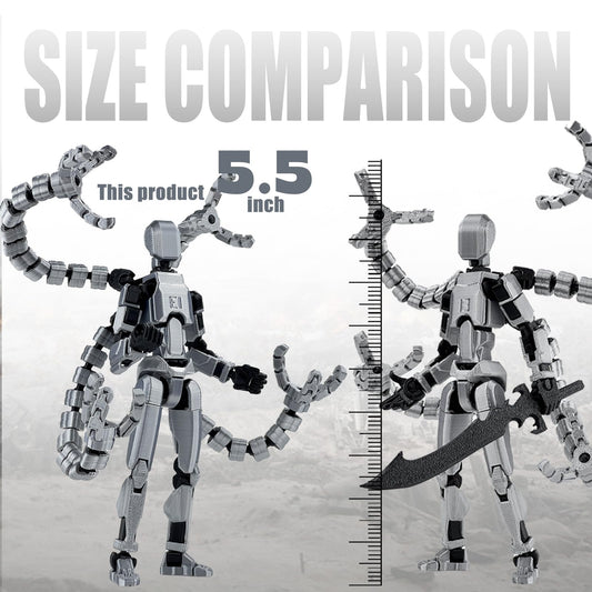 PkghoKids T13 joints allow varied poses for photography and drawing.