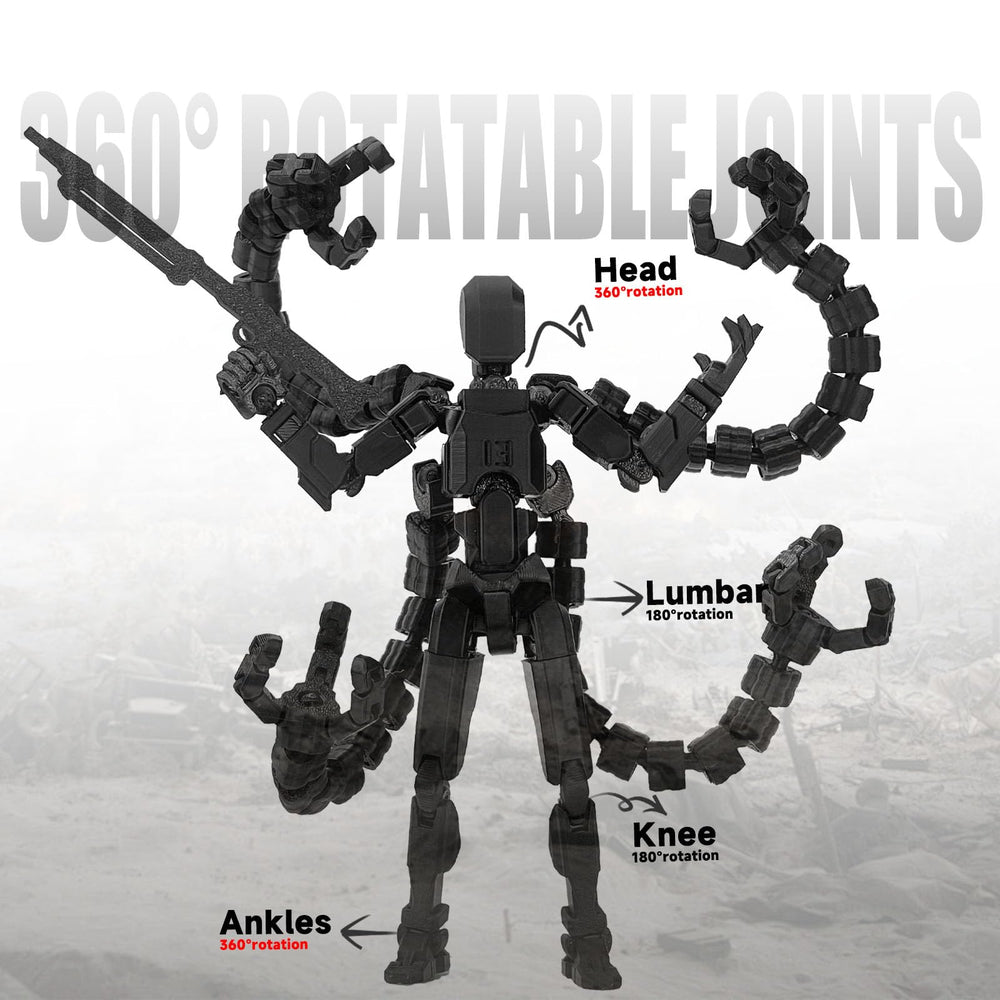 PkghoKids T13 Nova 13 robot weapons option arrangement demonstrates customization