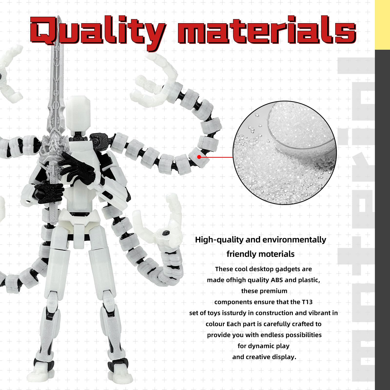 Pkghokids T13 PETG build promises durable, vibrant finishes for long-term display.