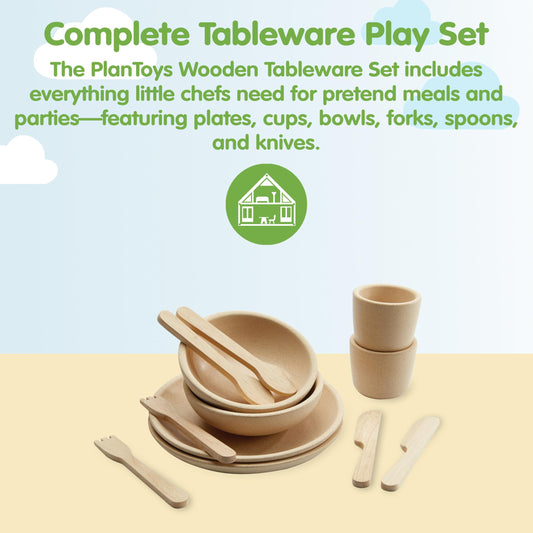 PlanToys bowls for imaginative meals promote counting and portioning during play