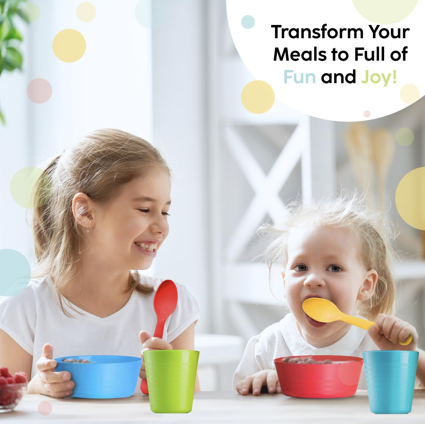 PLASKIDY BPA-free cups designed for daily reuse
