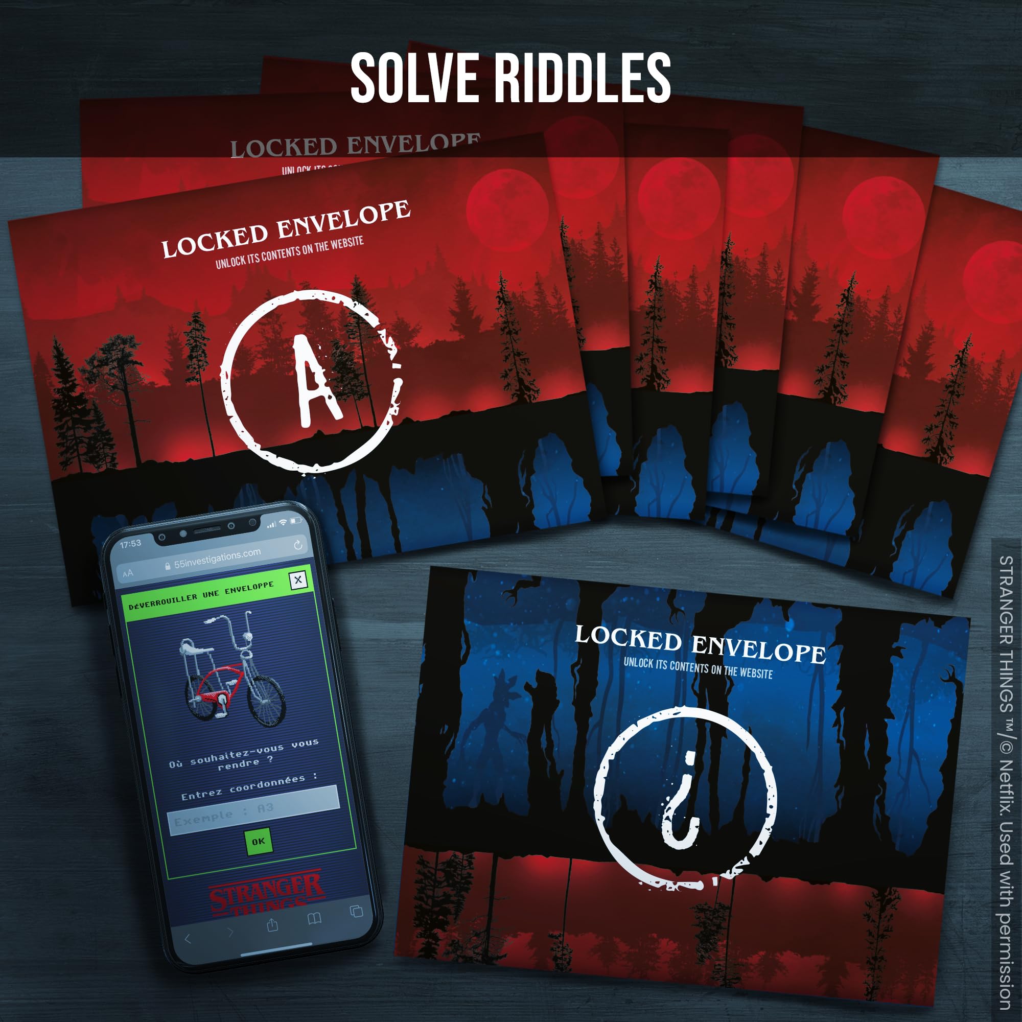 Platonia Games PROFILER 80s Walkman featured for era-specific clue access.