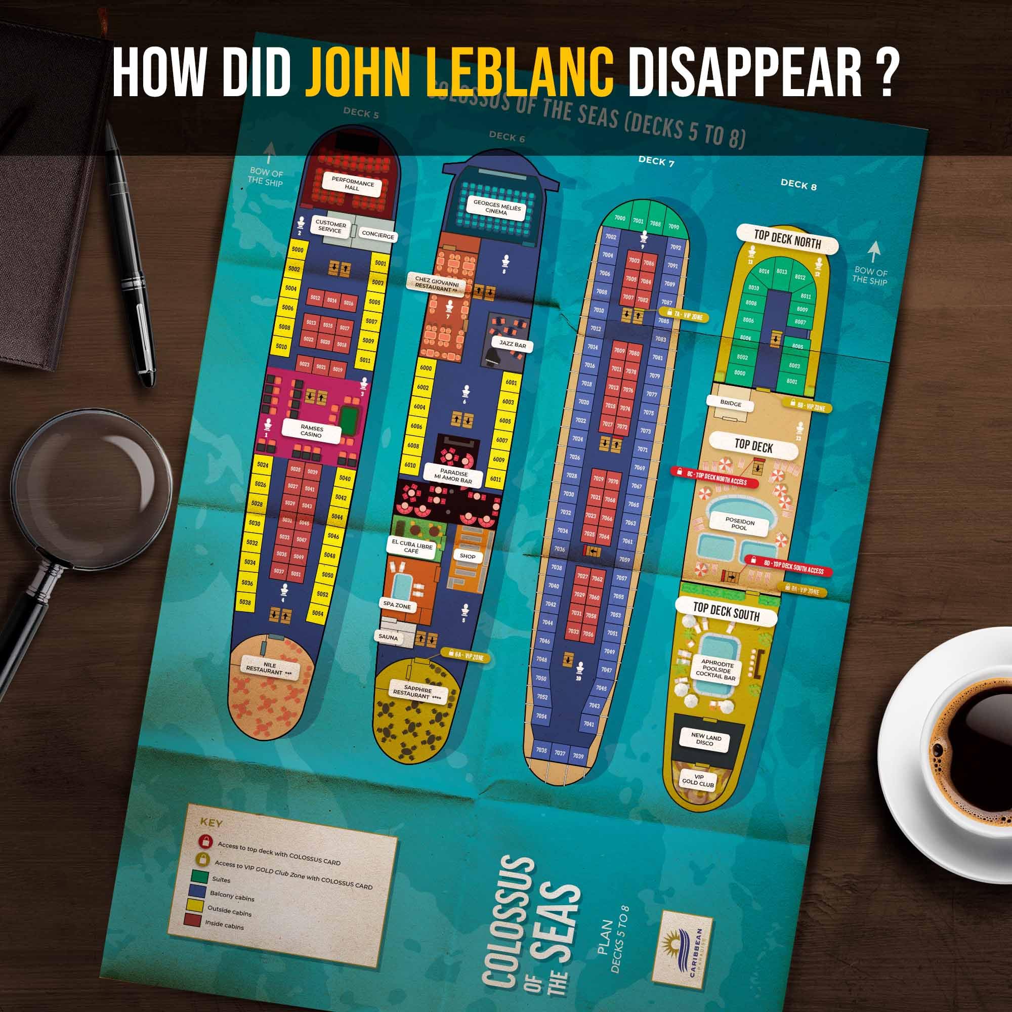Platonia Games PROFILER witness statements image highlights clues for engaging one-night play