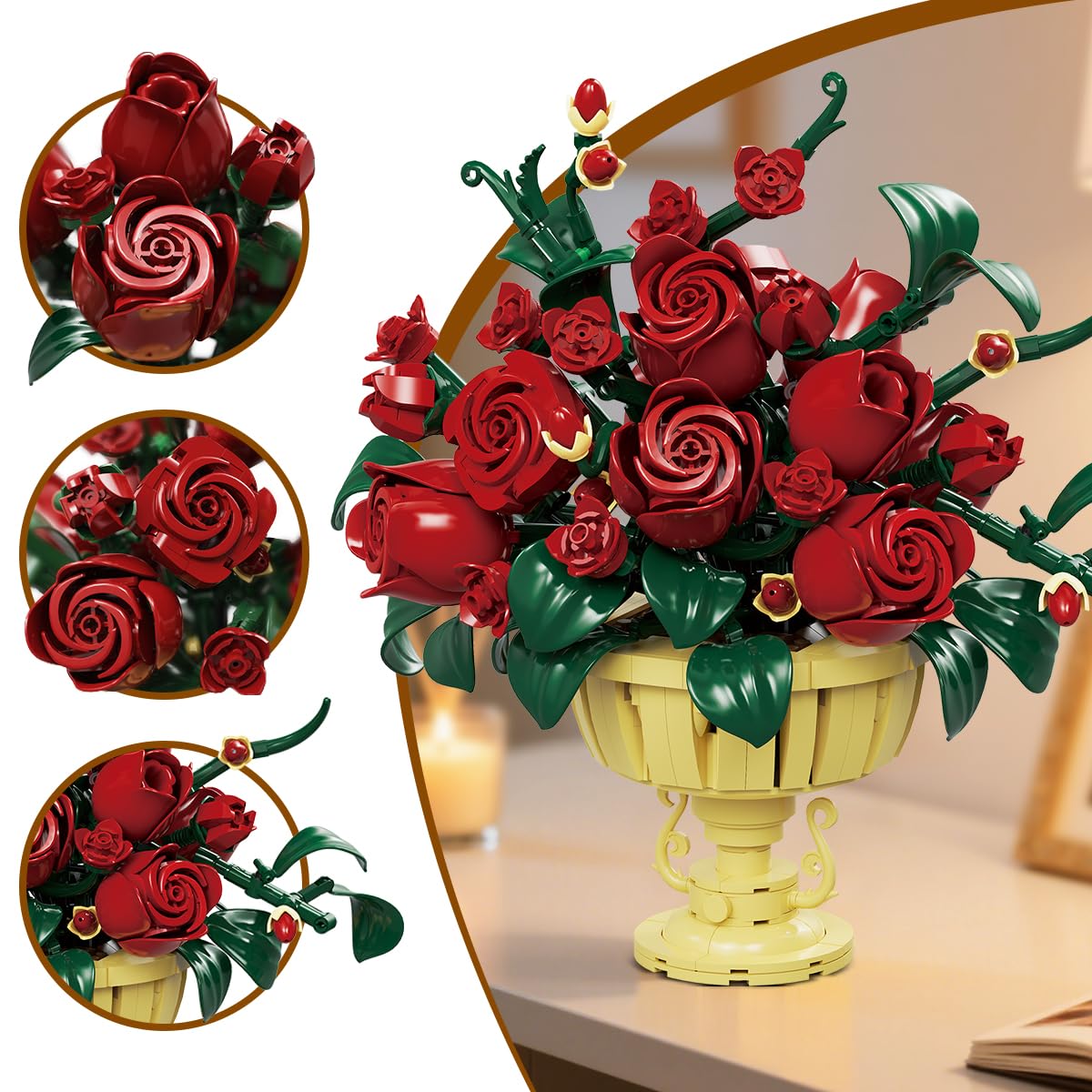 PLAXSOON built-in pot creates a complete decor piece ready to display, no extra accessories required.