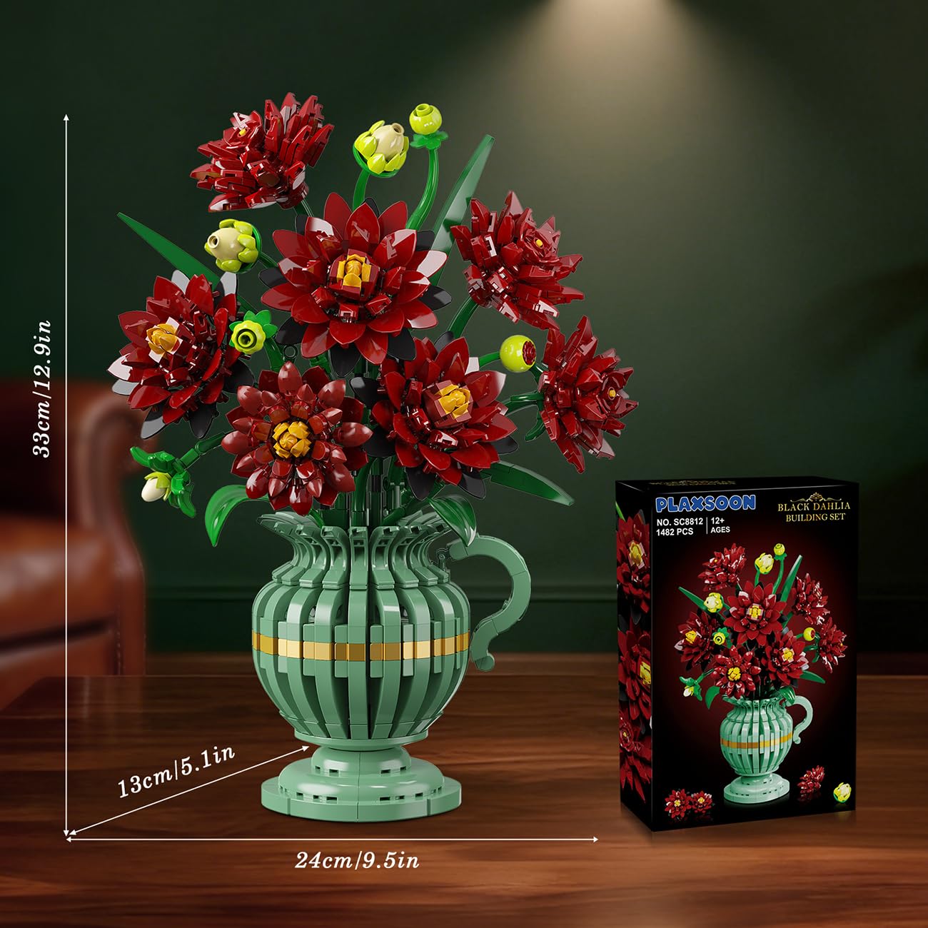 PLAXSOON Dahlia building blocks deliver durable glossy pieces