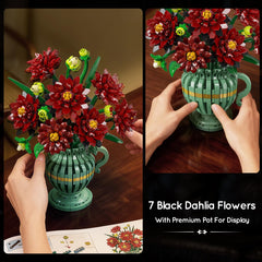 PLAXSOON Dahlia center gem-bright focal point for decor
