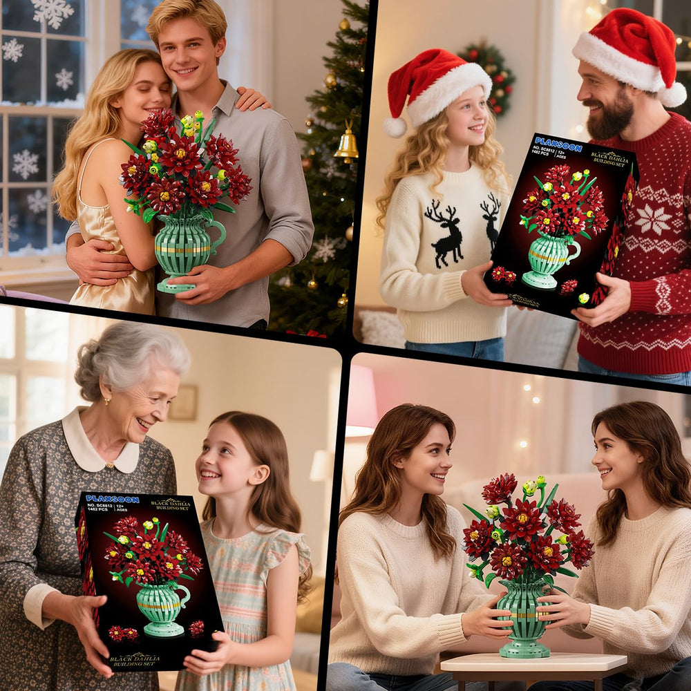 PLAXSOON Dahlia gift-ready packaging appeals to decor lovers