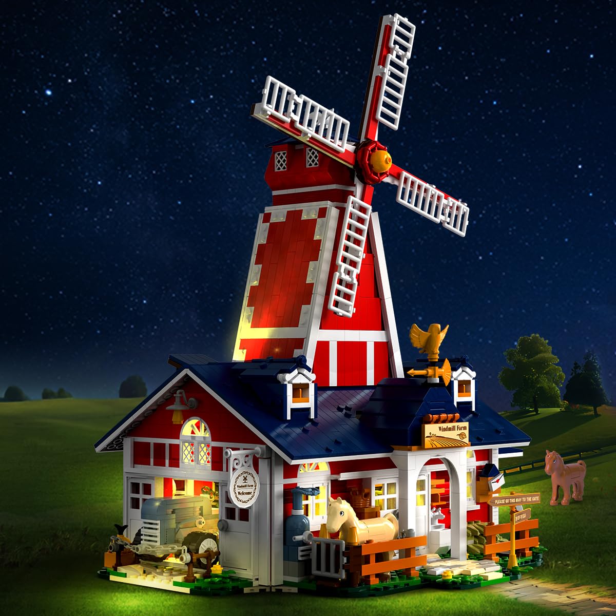 PLAXSOON LED lighting provides cozy nighttime ambiance