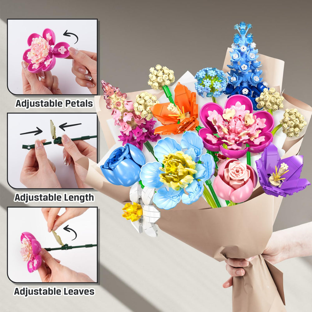 PLAXSOON Snowball Branch brightens spaces with delicate white accents.