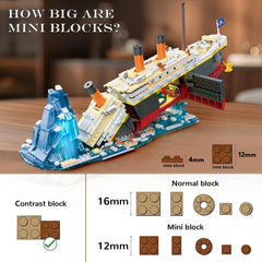 PLAXSOON Titanic model features propellers and chimneys for interactive realism.