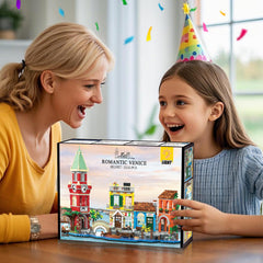 PLAXSOON Venice decorative set enhances living spaces with a stylish architectural centerpiece.