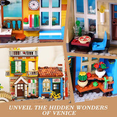 PLAXSOON Venice pizzeria scene adds cozy storytelling to your model collection.
