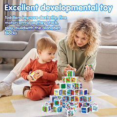 PLAY ABC blocks rounded edges ensure safe toddler play