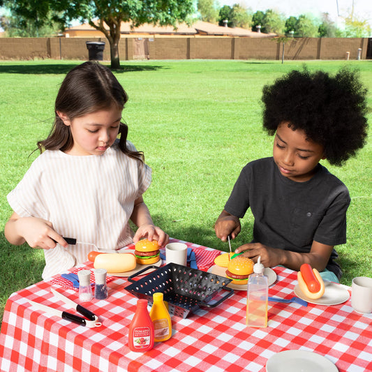 Play-Act BBQ spatula toy ideal for realistic pretend grilling experiences.