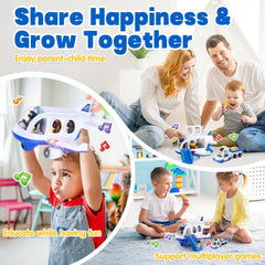 PLAY Airplane toy blue characters included spark role-play journeys.